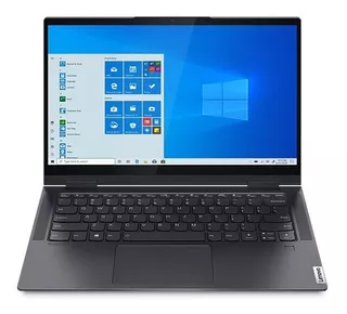 Laptop Lenovo Yoga 14ITL5 slate gray táctil 14", Intel Core i5 1135G7 8GB de RAM 512GB SSD, Intel Iris Xe Graphics G7 80EUs 1920x1080px Windows 10 Home