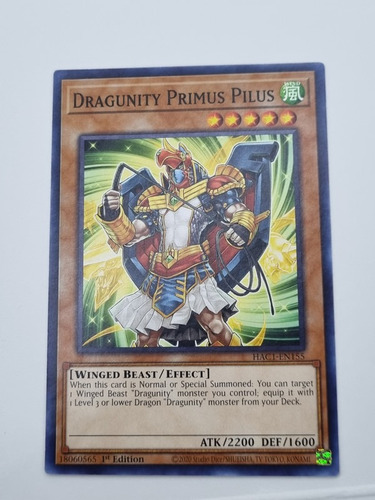 Dragunity Primus Pilus Comun Yugioh