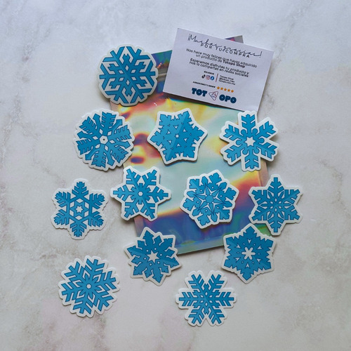 Stickers Navidad | Copos De Nieve