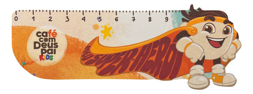 Café Com Deus Pai Kids Meu Super Herói 2025 Devocional Infantil Capa Dura Com Marca Página