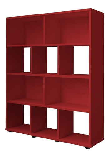 Librero Book Rojo Këssa Muebles