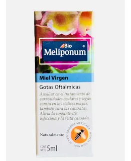 Gotas Meliponum Miel Virgen Oftalmicas