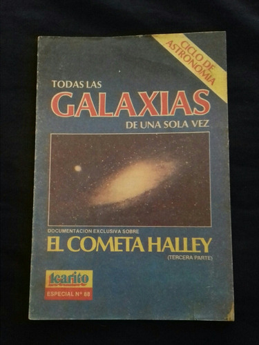 Revista Icarito N°88 El Cometa Halley. L