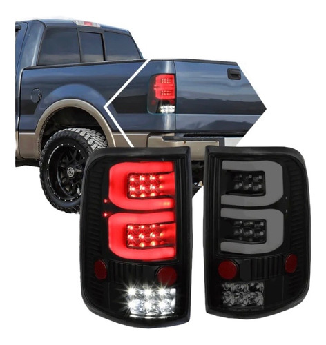 Par De Calaveras Led Ford F-150/ Lobo 2004 2005 A 2008