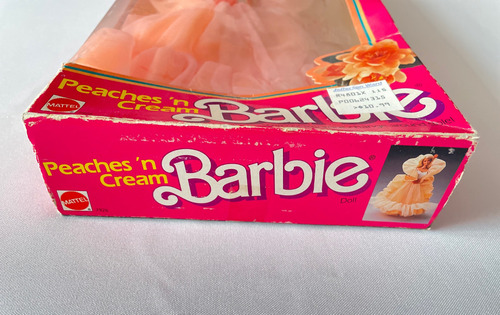 Barbie Peaches 'n Cream Muñeca Vintage 1984 En Caja Original (Usado)