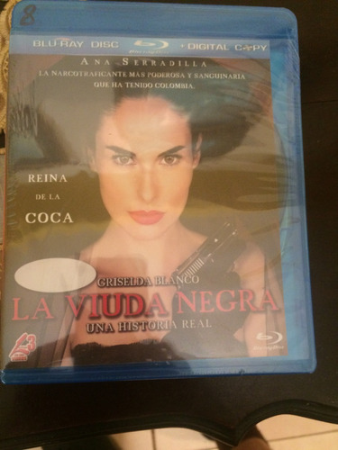 Cd En Blu Ray De Novela Colombiana La Viuda Negra