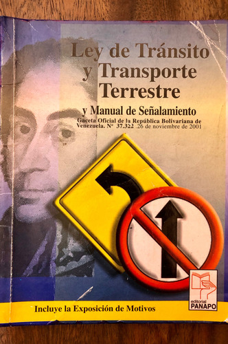 Ley Y Reglamento Ley De Tránsito Y Transporte Terrestre (Usado)