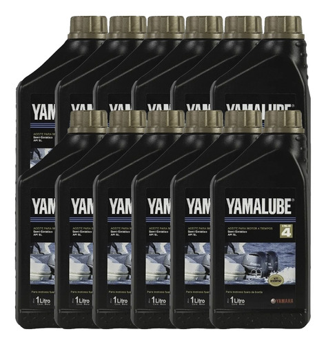 Aceite Yamaha Yamalube 4t X 12u