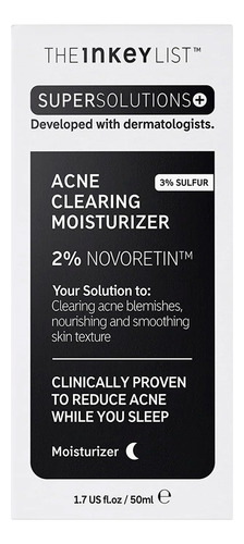 The Inkey List Acne Clearing Moisturizer