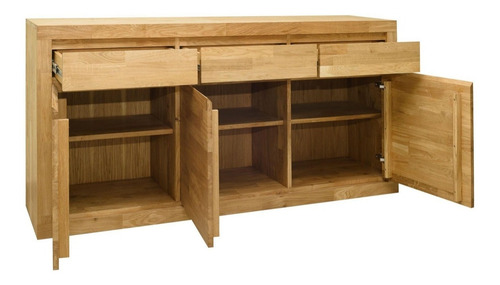 Imagen 5 de 7 de Mueble Aparador 100% Madera Maciza Roble Ref: Maciza61