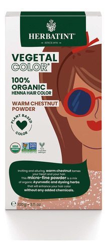 Herbatint Henna Color - Tinte Organico Para El Cabello Y Cui