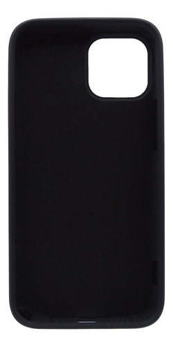 Carcasa Silicona Compatible Para iPhone 13 Color Negra