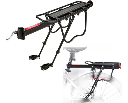 Parrilla Para Bicicleta Adaptable Kit Hasta 60kg Creflectivo