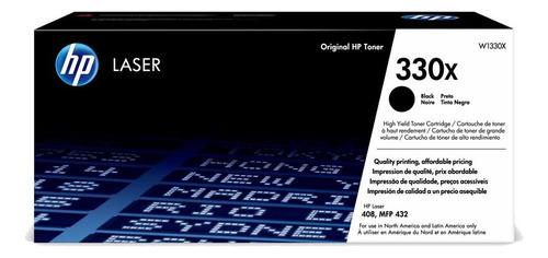 Toner Hp W1330x (330x) L.j. 408dn Black 15,000 Pgs