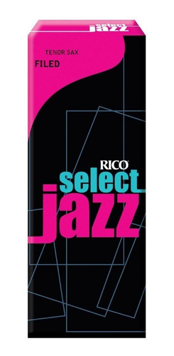 Cañas Saxo Tenor Rico Select Jazz Filed 4 Soft