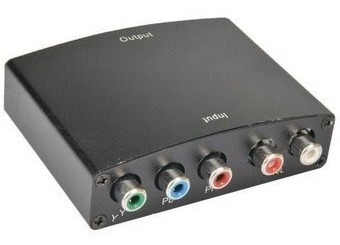 Imagen 2 de 8 de Conversor Componente Rgb Ypbpr A Hdmi Audio + Video Local