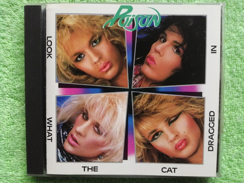 Eam Cd Poison Look What The Cat Dragged In 1986 Álbum Debut 