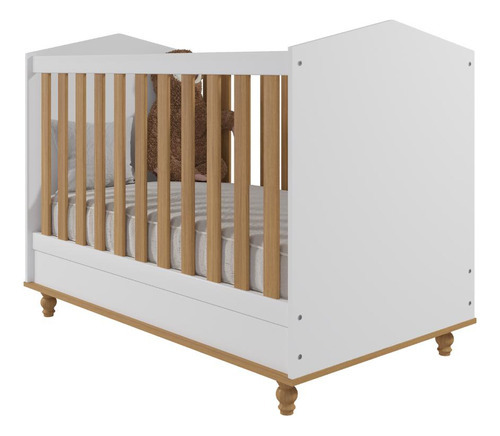 Permóbili Berço Americano mini cama montessoriano Branco