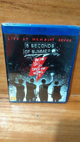 Blu-ray 5 Seconds Of Summer Live At Wembley Lacrado Original