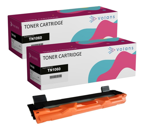 Imagen 3 de 4 de Pack 2 Toner + 1 Drum Para Tn-1060 Tn1060 Dr-1060