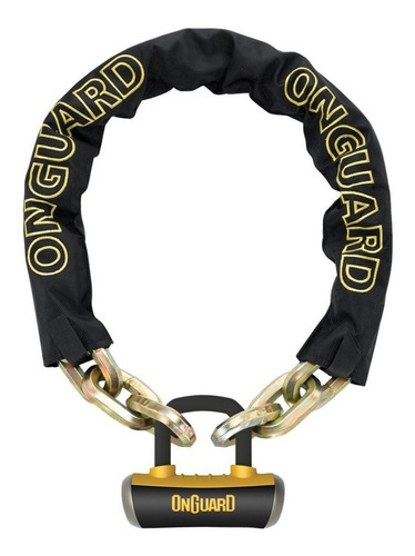 Cadena / Tranca De Moto Beast 8016 110cm-14mm Onguard