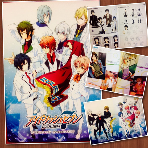 Official Fan Book Idolish 7 Seven Desing Art Works Gastovic