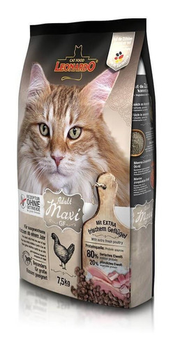 Leonardo Adult Maxi Grain Free Gatos 7,5 Kg