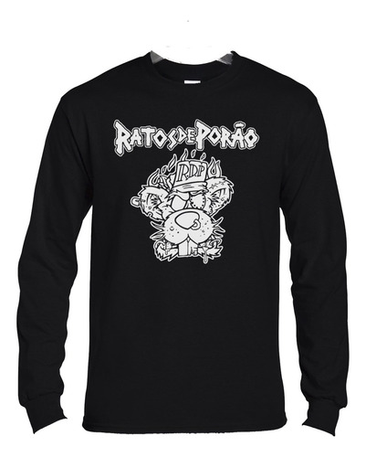 Polera Ml Ratos De Porao Rdp N Punk Abominatron