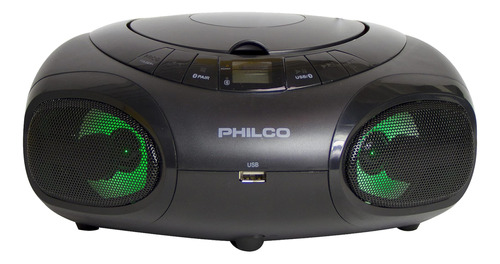 Reproductor De Cd Portátil Bluetooth Boombox Con Radio Am Fm