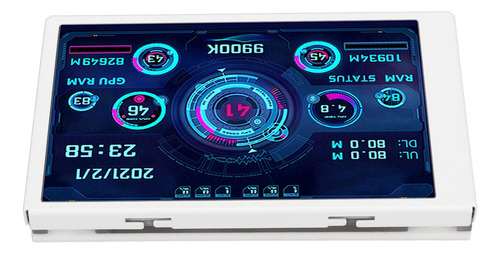 Mini Monitor De Computadora De 3.5 Pulgadas Con Temperatura