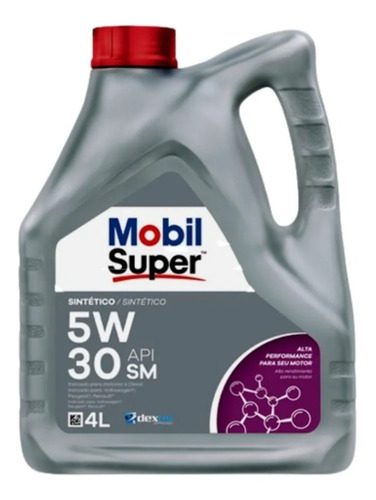 Aceite 100% Sintrtico Mobil 3000 5w30 X 8l Toyota.