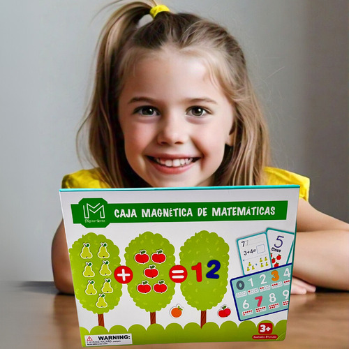 Juego De Matemáticas Con Números De Imanes | Mágicamente
