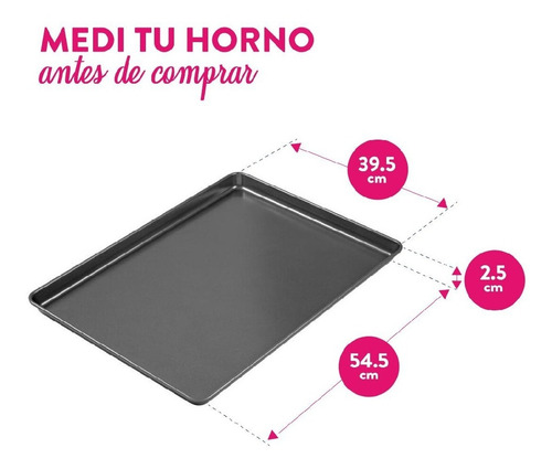 Imagen 2 de 8 de Placa Para Horno Antiadherente Galletitas Wilton Titanweb