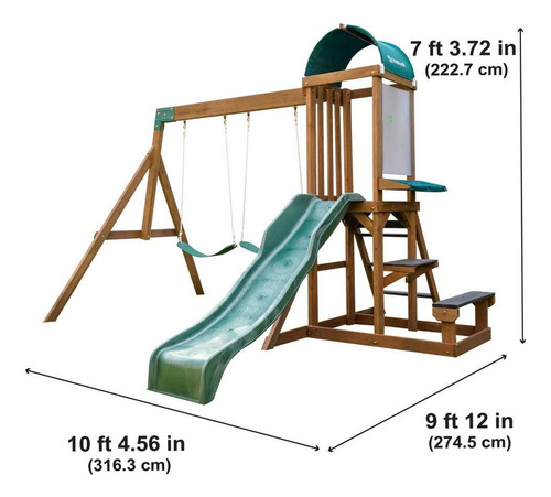 Zona De Juego Wilderness 6 En 1 Madera