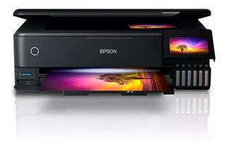 Impresora Epson L8180 A3 Multifuncional 6 Tintas Fotográfic Color Negro