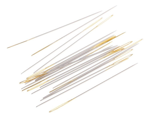 50 Piezas Agujas De Tapicería Agujas De Coser Tejer Agujas