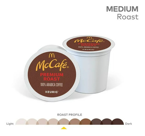 Mccafe Coffee K-cup Café, 24 Piezas Para Cafeteras Keurig