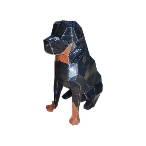 Escultura De Perro Rottweiler Personalizado Para Decoración