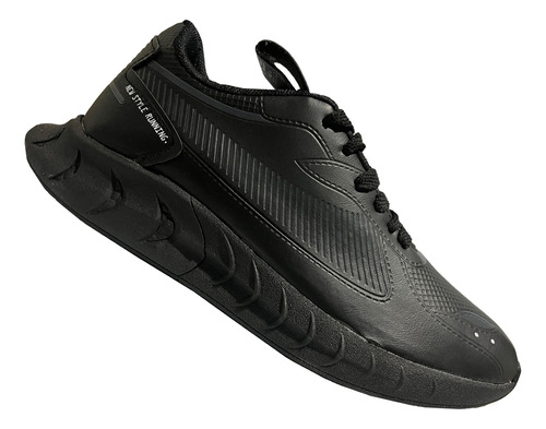 Zapatillas Deportivas New Style 912 N/b Talles 35-44 Oferta