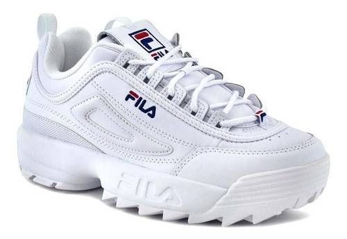 Zapatilla Fila Hombre Disruptor Ii Premium Blanco