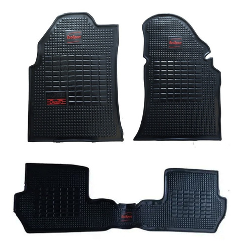 Cubre Alfombra Goma Habitaculo Vapren P/ Ford Ecosport 03/12