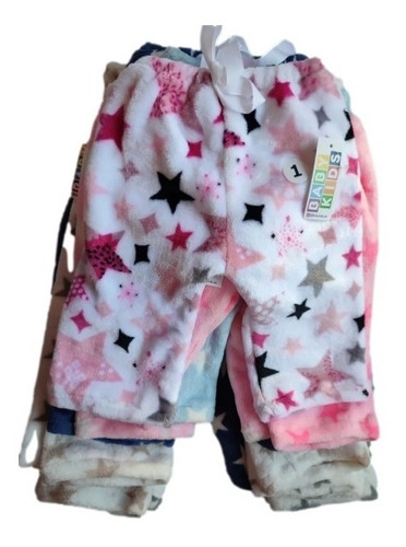 Pantalón Pijama Polar Bebés Niños Abrigado