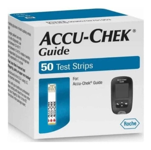 Tiras Reactivas Accu Chek Guide X 50 Unidades 