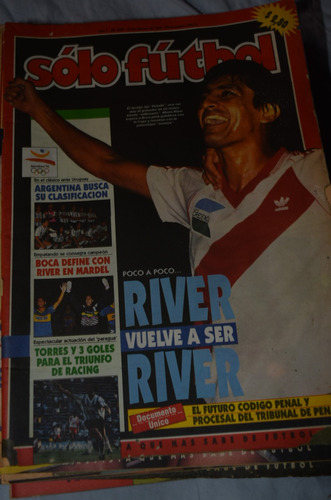 Revista Solo Futbol River Vuelve A Ser River