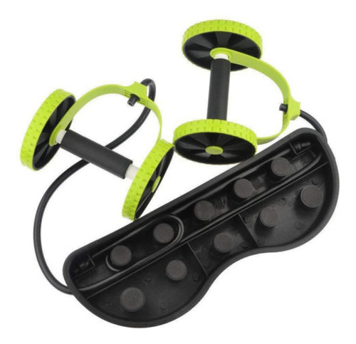 Rueda Abdominal Con Elásticos Revoflex Fitness Training