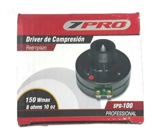 Driver Agudo De Compresión 7pro Spd-100 150watts 8 Ohmios 