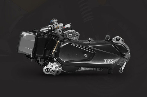 Imagen 12 de 25 de Moto Scooter Tvs Ntorq 125 Rojo Puesta En Calle Patentada !