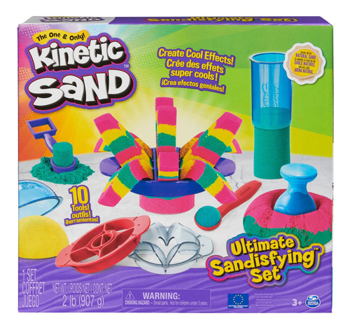 Kinetic Sand: Set Ultimete Sandisfying Con Herramientas