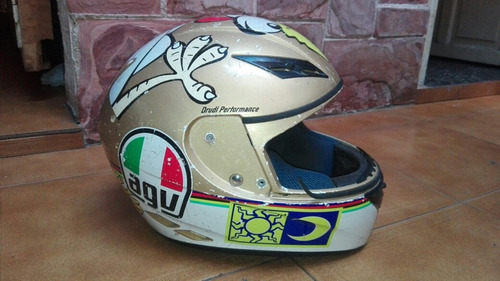 Casco Agv K3 Réplica Rossi (Usado)
