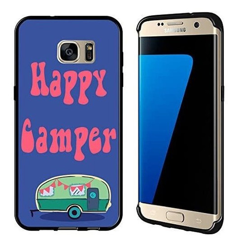 Happy Camper Gracioso Para Samsung Galaxy Edge G935 case Co